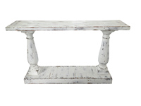 Hl291 balustrades de Style français européen fabriqués à la main classique Unique en bois recyclé entrée couloir Table Console en bois