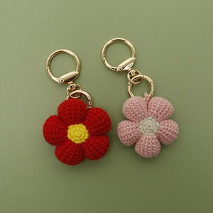 Porte-clés mouton <span class=keywords><strong>en</strong></span> crochet amigurumi, <span class=keywords><strong>mini</strong></span>-poupée <span class=keywords><strong>en</strong></span> peluche, animaux <span class=keywords><strong>en</strong></span> crochet faits main, cadeau, breloque de sac, porte-clés fleur - Product Image 5