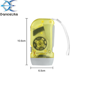OEM Đèn Pin Tay Quay 3LED Đèn Pin Cầm Tay Ép Điện Gió Đèn Pin Cho Khẩn Cấp Máy Phát Điện - Product Image 3