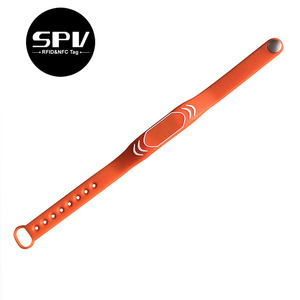Tái Sử Dụng Có Thể Điều Chỉnh <span class=keywords><strong>Rfid</strong></span> 13.56Mhz <span class=keywords><strong>Mifare</strong></span> Cổ Điển Ev1 1K Dây Đeo Cổ Tay Không Thấm Nước NFC Silicon Ban Nhạc - Product Image 3