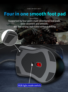 <span class=keywords><strong>Souris</strong></span> de jeu filaire rétroéclairée RGB, 6400 DPI, <span class=keywords><strong>souris</strong></span> mécanique ergonomique réglable pour <span class=keywords><strong>PC</strong></span> Gamer, ordinateur FV509 - Product Image 6