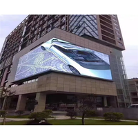 Pantalla de pared de vídeo Led 3D de ojo desnudo personalizada para exteriores, pantalla de pared de vídeo de publicidad Ultra Led para grandes centros comerciales