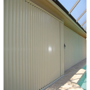 Volets de tempête manuels en accordéon Hurricane pour fenêtres et portes balcons grandes ouvertures de patio bâtiments commerciaux pour la maison - Product Image 4