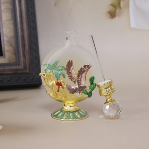 30มล. อาหรับดูไบที่ได้รับการจดสิทธิบัตรเหยี่ยวนกอินทรีอูฐขวดน้ำหอมโลหะขวดน้ำมันหอมระเหยเติมได้ขวด attar น้ำค้างแข็งขายส่ง #30225 - Product Image 6