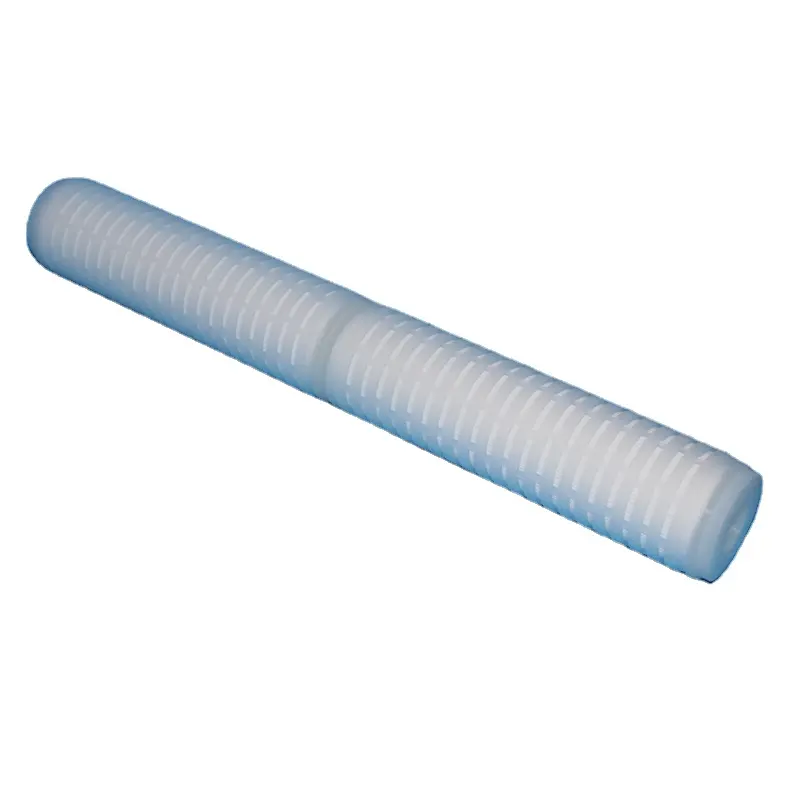 PTFE/NYLON/PVDF/PP high flow pp pleated filter cartridge for water filtration