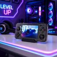 Console de jeu vidéo portable rétro originale R36H avec écran 3,5 pouces 640x480, 64 Go, 10 000 jeux, batterie 3000 mAh