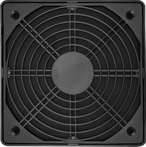 Cubierta de malla antipolvo tres en uno, rejilla de protección de plástico negro y protector de filtro para ventilador de refrigeración axial 80/120/150/172/200 - Product Image 5