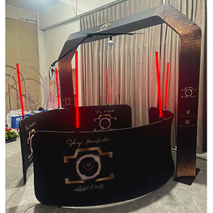 Photomaton 360 aérien de cabine visuelle d'opération intelligente aucune botte pour la noce - Product Image 1