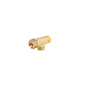 Cung Cấp Dừng Mở Rộng TEE 3/8 "Với X 1/4" Nhánh Đồng Thau Nối Ống Tee - Product Image 2