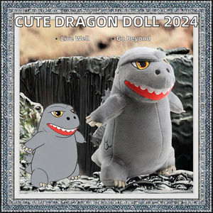 Peluche de Animales de Peluche Bordados en Fieltro Súper Lindos 2024, <span class=keywords><strong>Juguetes</strong></span> para Aliviar el Estrés, Regalo de Cumpleaños, Navidad, Día del Niño - Product Image 2