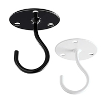 Crochets de plafond en métal robustes pour suspendre des plantes, des mangeoires pour oiseaux, crochets muraux en fer, crochets de suspension pour plantes d'intérieur et d'extérieur