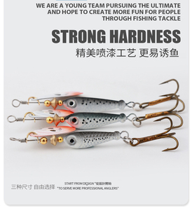 Esche artificiali spinner in metallo a 4 colori, da lancio lungo, 11g 15g 18g, per Walleye, Trota, Salmone, Spigola, con ami - Product Image 6