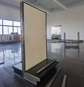 Estantería de góndola de mercado de EE. UU. con panel trasero de MDF con orificio en supermercado - Product Image 5