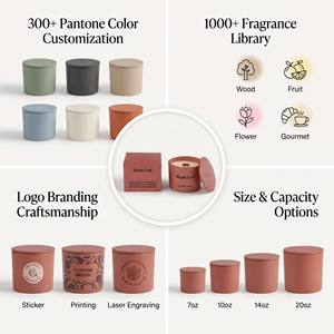 Luxury Matte <b>Pastel</b> Glass Jar Scented Soy Wax Candle With Wood Wick For Morandi Home <b>Decor</b> Wholesale Private Label Gift Box - Product Image 3