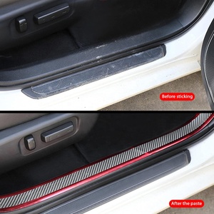 Bande de <span class=keywords><strong>protection</strong></span> anti-rayures pour voiture 5CM, accessoires extérieurs, <span class=keywords><strong>pare</strong></span>-chocs, <span class=keywords><strong>coffre</strong></span>, seuils de porte, autocollant de <span class=keywords><strong>protection</strong></span> de seuil - Product Image 4