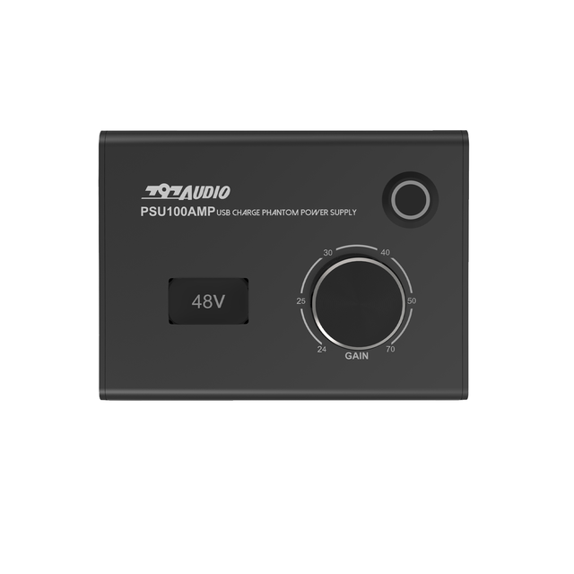 797Audio Professional Microphone Amplifier Output USB Charging 48V Phantom Power Supply for Condenser Microphones