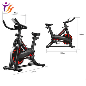Vélo de <span class=keywords><strong>spinning</strong></span> Nordika professionnel en acier avec écran LCD et résistance à contact direct pour l'exercice physique à domicile en intérieur - Product Image 4