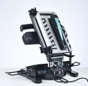 Sierra ingletadora compuesta portátil de 8 pulgadas, máquina de corte de aluminio, sierra circular para carpintería, herramientas eléctricas, máquina de corte. - Product Image 4