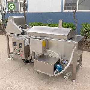 Freidora comercial continua pequeña con cinta transportadora para donuts, cacahuetes, piel de cerdo y chips de maíz, Sudáfrica - Product Image 2