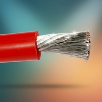 Câble en cuivre nu torsadé ultra flexible 600V 12AWG avec isolation en caoutchouc silicone -60°C à 200°C pour applications automobiles et industrielles