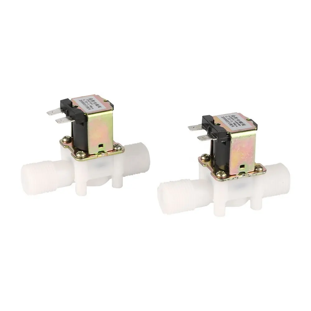 1/2" 3/4" DC 12V AC 220V Normally Closed Electric Magnetic Valve Washing Machine Water Control Switch Solenoid Valve