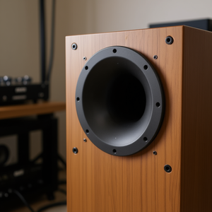 Gola per altoparlante rettangolare in plastica Hise 15x5 con attacco a vite per cabinet da 34mm - Product Image 2