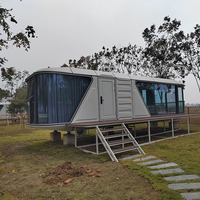 FULLKING Export Russian Aluminum Space Capsule House - Imperméable et Anti-Corrosion, Garantie 5 Ans, Utilisation Hôtelière