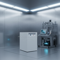 Cabezal de Compresor de Aire Ultra Silencioso y Portátil de 110v/60hz, 8 bar, 120Lpm, Sin Aceite, para Laboratorios Médicos y Sillas Dentales