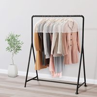 Housses d'épaule pour vêtements housses de protection anti-poussière respirantes pour manteaux de costume robe placard stockage