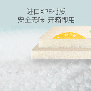 Alfombra para ventanal, corralito infantil, tapete de gateo para bebé con patrón de doble cara de XPE, grueso y de una sola pieza - Product Image 4