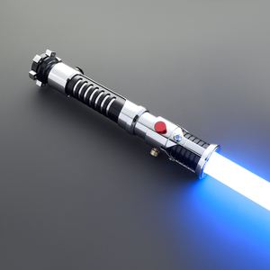 Sable de luz inspirado en <span class=keywords><strong>Kenobi</strong></span> de Nexusaber, empuñadura metálica, LED recargable, hoja Neopixel con flash, bloqueo FOC, resistente para duelos, control por aplicación. - Product Image 5