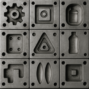 Barcode Tag Loop Pins Custom P20 Steel Mold <b>Polished</b> Surface <b>Plastic</b> Injection Molding <b>Plastic</b> Parts Booster Brand Customized - Product Image 2