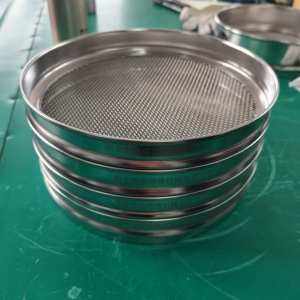 Standard Inspection Sieve for Particle Size Analysis Stainless Steel Woven Wire <b>Mesh</b> Test Sieve , Custom <b>Mesh</b> Available - Product Image 4