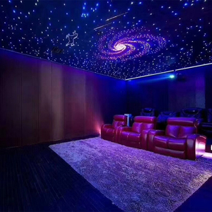 Bầu trời đầy sao sợi quang ánh sáng Trần Kit 16 wát LED RGB IP65 AC110/265V DC12V Dimmable PMMA/Nhựa Đèn cơ thể - Product Image 4