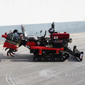 Máquina Aradora con Tracción en las 4 Ruedas Motocultor de Jardín Cultivador Agrícola Mini Tractor Oruga Cultivador - Product Image 4