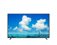 Téléviseur LED intelligent 4K UHD DVT 100 pouces, noir, cadre standard OEM, certifié Rohs CE FCC, écran large, adapté à l'utilisation en hôtel