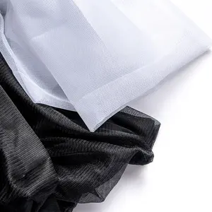 Polyester đan 30D Tricot vải ngoại quan với TPU màng sử dụng cho hàng may mặc lót