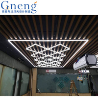 Éclairage professionnel pour atelier de détail automobile, showroom, garage, éclairage LED haut de gamme pour atelier, plafonnier