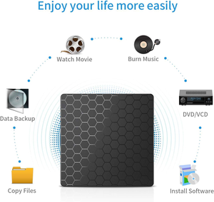 Unidad óptica externa para PC de escritorio Grabadora móvil Unidad óptica Quemador de disco de PC de escritorio externo - Product Image 3