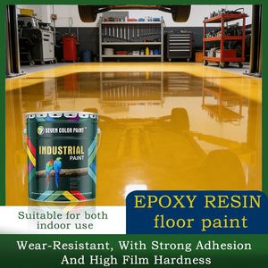 Seven Colors Industrial <b>Epoxy</b> Resin Curing Agent <b>Floor</b> Paint Wear Resistant High Hardness Spraying Liquid <b>Epoxy</b> <b>Coating</b> <b>Floor</b> - Product Image 4