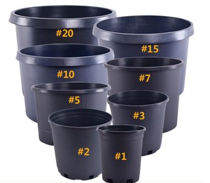 big size plastic flower pots, tree pots planter pots