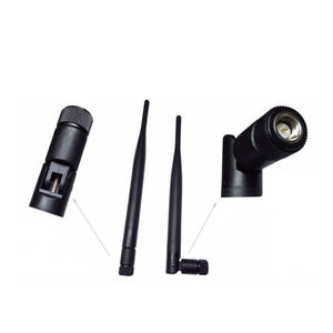 Antenna omnidirezionale di dipolo di 195mm 5GHz pieghevole Antenna di gomma 5dBi guadagno WiFi Antenna per ripetitore di rete - Product Image 3