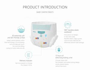 Pantalons à <span class=keywords><strong>couches</strong></span> pour bébé Huggys pampers, <span class=keywords><strong>taille</strong></span> M à XXL 2 3 4 <span class=keywords><strong>5</strong></span> 6 Boom de haute qualité à prix compétitif - Product Image 4