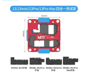 MaAnt ISocket Tester Fixture <span class=keywords><strong>4</strong></span> en 1 pour <span class=keywords><strong>iPhone</strong></span> X XS Xs Max 11 12 13 14 Pro Max Top Bottom Board Motherboard Function - Product Image 2