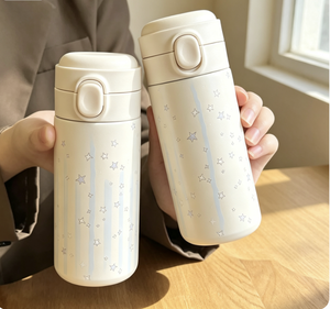 304 Edelstahl Vakuum-Thermobecher Schicker Minimalistischer Studenten- und Büro-Erbsenförmiger Becher 6-12 Std. Wärmehaltung - Product Image 3