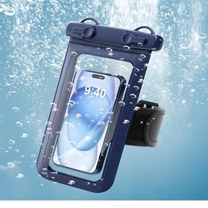 Bolsa Impermeable Universal para Teléfono de PVC Transparente para Equipo de Buceo, Natación y Deportes al Aire Libre con Cordón Flotante Sellado - Product Image 1