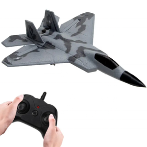 Avión de Control Remoto 2.4g a Precio Bajo, Juego de Vuelo al Aire Libre, Avión Planeador <span class=keywords><strong>F22</strong></span> <span class=keywords><strong>RC</strong></span> con Luz LED - Product Image 1