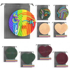 Lot de jouets sensoriels et de décompression personnalisés avec logo, en plastique, silicone et mousse, pour enfants, pour l'ADHD, créatifs et silencieux - Product Image 2