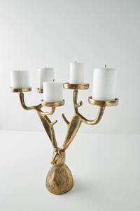 Support à bougies en aluminium de la série Elite, design moderne multicolore pour la décoration de la maison et du bureau - Product Image 4