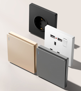 Saso G-<span class=keywords><strong>MARK</strong></span> Chất lượng cao 250V 16A ánh sáng tinh khiết Đồng tường thiết bị chuyển mạch người Anh 13A đôi cực cắm ổ cắm ổ cắm điện - Product Image 3